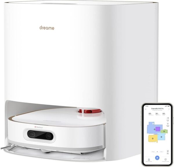 Dreame W10 Pro Robotstofzuiger met Dweilfunctie
